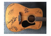 autographed guitar
